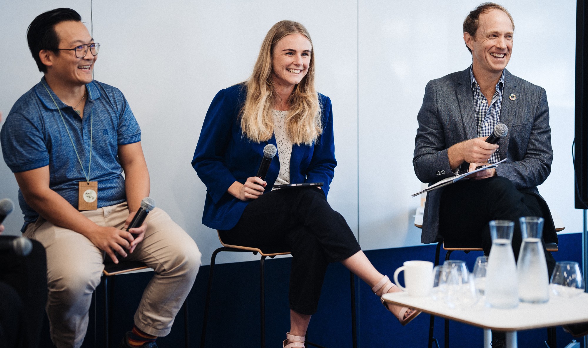 On a panel discussion at an X Labs event.